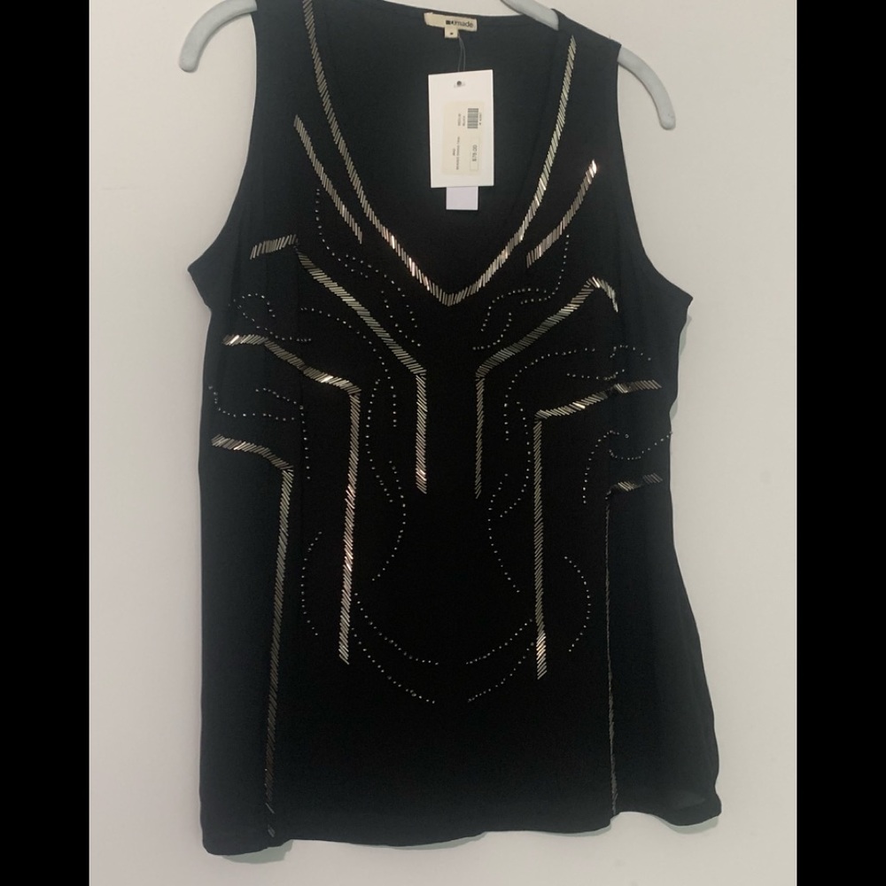LA MADE | Shine Beaded Swing Tank